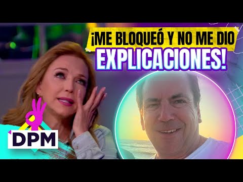 Laura Flores con Gustavo Adolfo ROMPE en LLANTO al hablar de su RUPTURA con Lalo Salazar