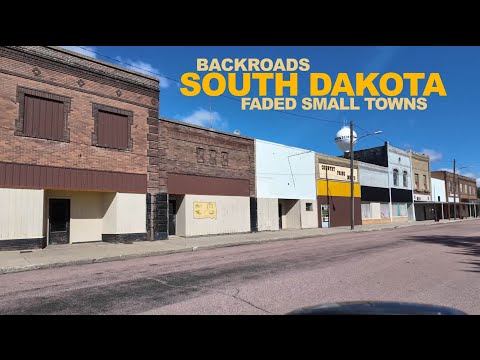 Faded Small Towns & Desolate Backroads in SOUTH DAKOTA