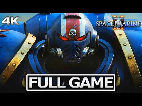 WARHAMMER 40K: SPACE MARINE 2 Full Gameplay Walkthrough / No Commentary【FULL GAME】4K 60FPS Ultra HD