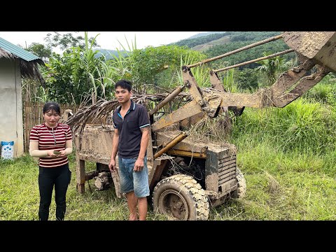 This girl specializes in repairing, buying old and broken machines and restoring complete videos.