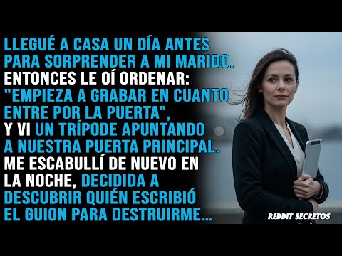 Regresé de mi viaje de negocios antes de lo esperado. No le dije a mi marido que volvía…