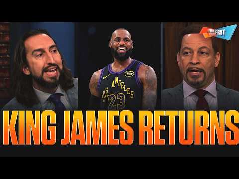 LeBron James impresses in Year 23, Chiefs ‘under the most pressure’, Cowboys upset Eagles? | FTF