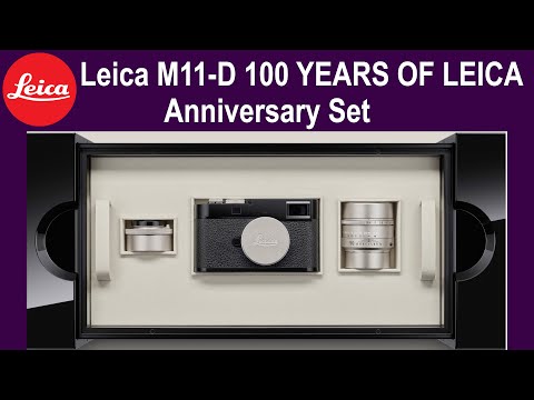 Leica M11-D 100 YEARS OF LEICA - Anniversary Set | Ultimate Leica Collectable