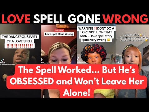 VOODOO LOVE SPELLS GONE WRONG & BACKFIRED | LOVE SPELL GONE WRONG. #tiktokcompilation #love #horror