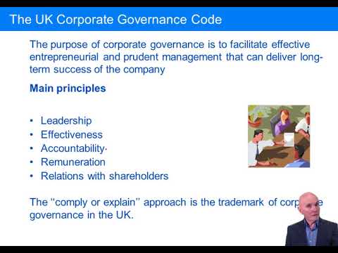 Corporate Governance - ACCA Audit and Assurance (AA)