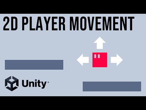 2D Player Movement In Unity