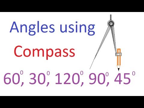 How to make Angles using Compass and ruler and Why it works | Practical Geometry