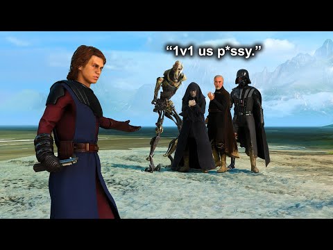 So the most toxic clan in Battlefront 2 wanted to 1v1 me...