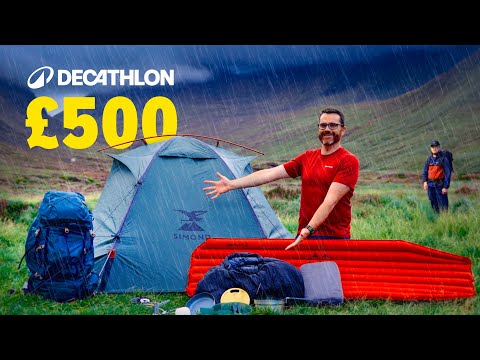 Can £500 of Decathlon Kit Handle Real Wild Camping?