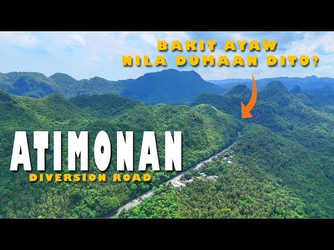 Alternative route to Bicol bakit ayaw daanan? Atimonan Diversion Road