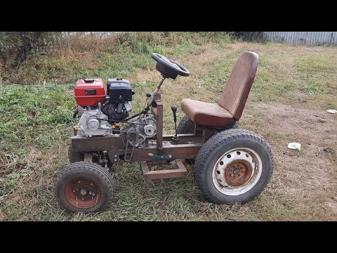 Tractor. Homemade.