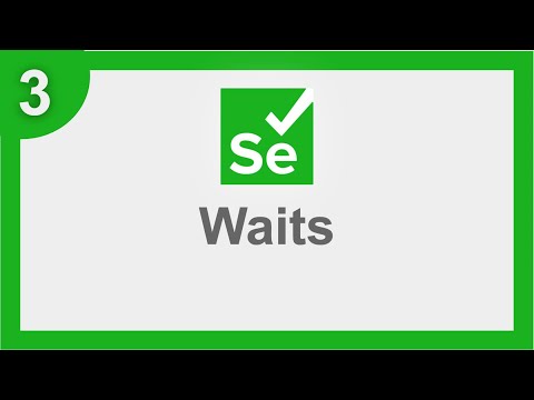 Selenium 4 Beginner Tutorial 3 | Waits