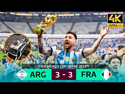 LIONEL MESSI & ARGENTINA WON THE TROPHY IN THE BEST AND MOST SHOCKED WORLD CUP FINAL OF ALL TIME