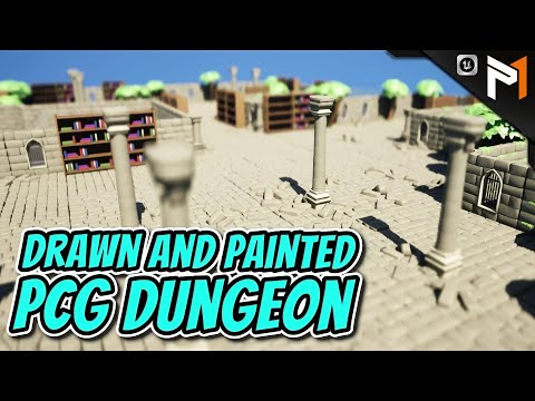 A New Way To Create And Modify Dungeons Using UE5.7's PCG Mode