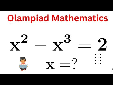 Nice Albéric Equation||Olympiad Mathematics||How to solve for x