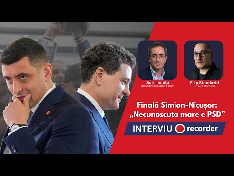 INTERVIU. Finală Simion-Nicușor: „Necunoscuta mare e PSD”