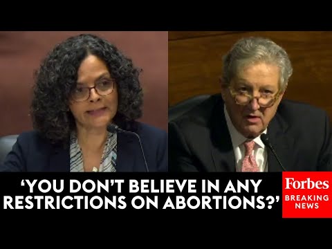 'I Find That Astonishing': John Kennedy Spars With Democrats' Witnesses Over Abortion Restrictions