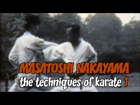 Masatoshi Nakayama. The techniques of karate. Part 1