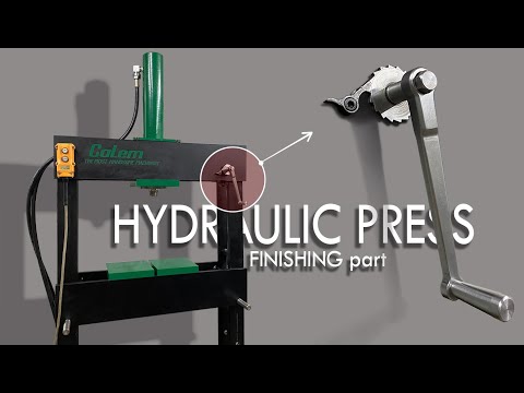 Hydraulic press BUILD - Finishing