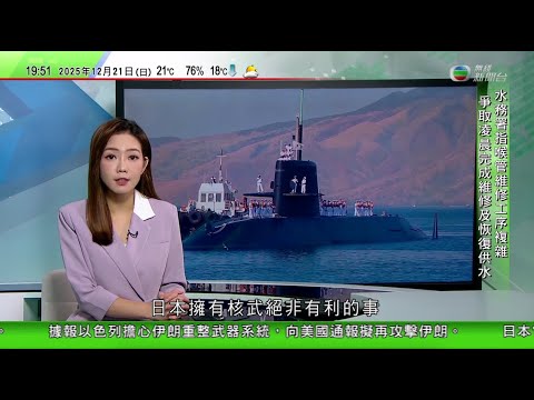 無綫TVB730一小時新聞|石破茂稱日本擁核武絕非有利 新華社批右翼加速再軍事化蓬勃野心|美國三藩市大停電影響約13萬戶部分因變電站火警引致|有毒海藻令澳洲海獅夭折率上升 保育人員加緊監察小海獅健康|