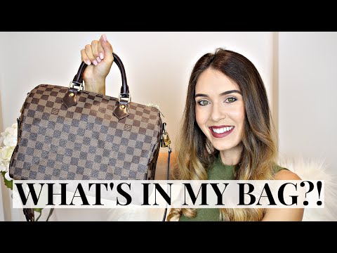 WHAT'S IN MY BAG | LOUIS VUITTON SPEEDY 30 | Shea Whitney