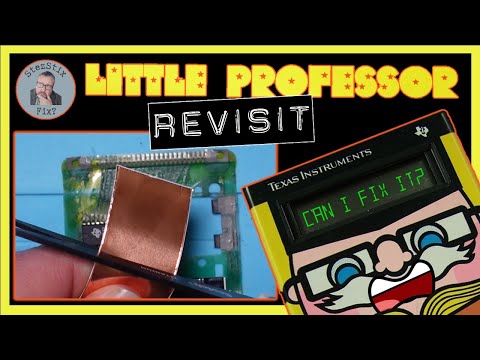 REVISIT | Little Professor Calculator | Will I be able to FIX IT this time?!