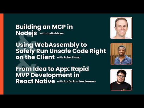 October ChicagoJS: Building an MCP in Node.js & Using WebAssembly to Safely Run Unsafe Code