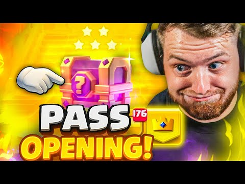 ⭐🔥ALLE 5 STAR werden GEÖFFNET! XXXXL Pass OPENING aufm F2Pass Projekt in Clash Royale!
