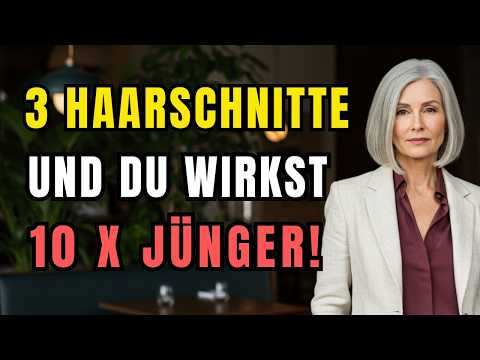 Die 3 GEHEIMEN Haarschnitte, die dich 10 Jahre jünger machen
