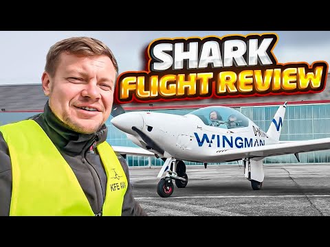 Shark.aero Shark airplane flight test in 2024.
