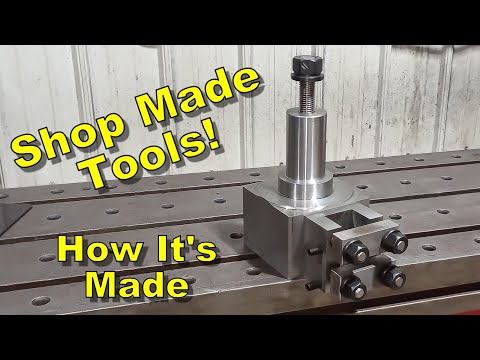 How To Make A Custom Tool Holder For Vertical Slotters | Machinist Projects