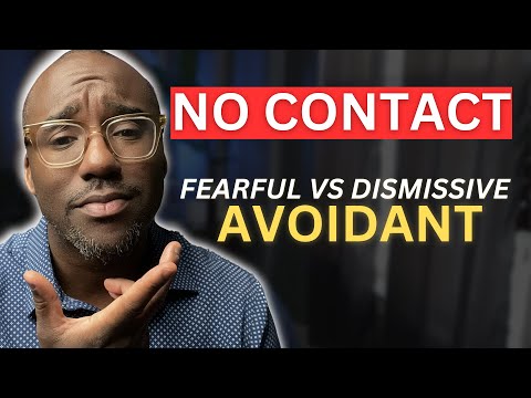 The Difference Between NO CONTACT for A Fearful Avoidant And a Dismissive Avoidant (Live Q and A)