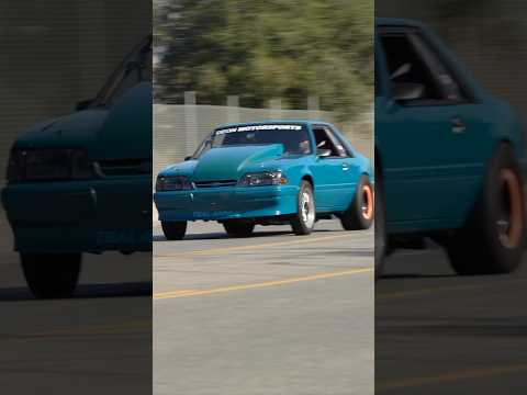FUNNY Reaction to 700HP Foxbody MUSTANG! #cars #musclecar #mustang #classic #funny