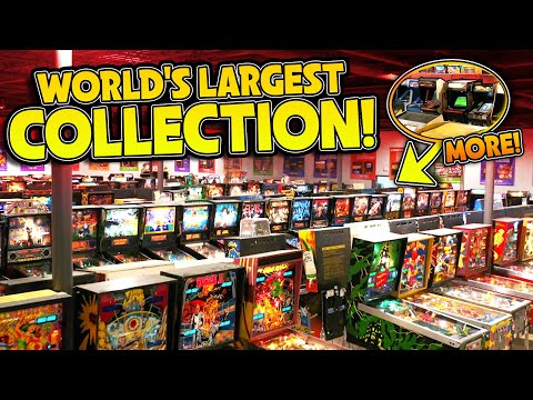 The Biggest Pinball & Arcade Collection on the Planet!?