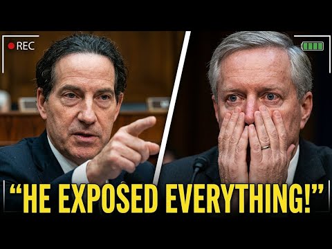 Jamie Raskin Destroys Trump Officials in Explosive Hearing 