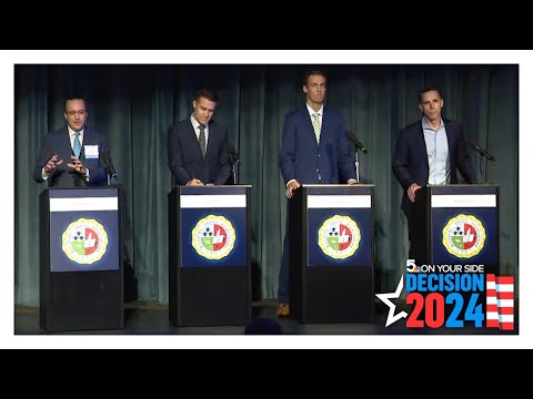 Missouri Senate Debate: Hawley, Kunce spar over issues