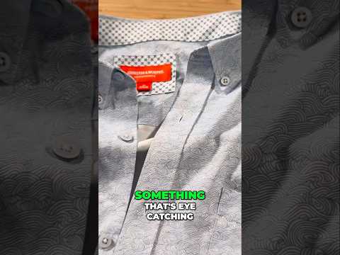 Great Idea for a Short Sleeve Summer Shirt! #johnstonmurphy