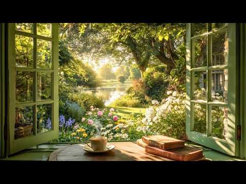 Peaceful Garden Mornings 🍃 Dreamy Piano Playlist for Focus, Reading, Writing & Productivity