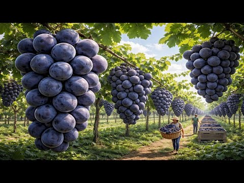 Inside Japan’s Premium Grape Farms | Shine Muscat Cultivation, Bagging & Quality Standards