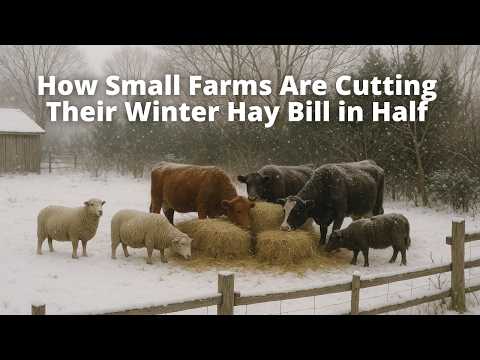 How Small Farms Are Cutting Their Winter Hay Bill in Half
