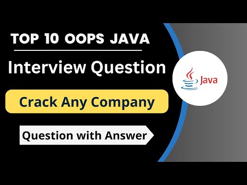 Top 10 OOPS Java Interview Question | Question With Answers | Most Asked  Question|