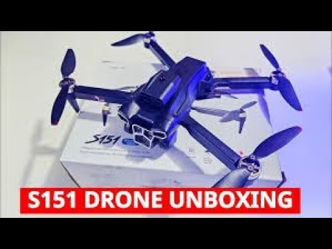 S151 Drone Unboxing & First Look | 4K Dual Camera, GPS, Obstacle Avoidance Review