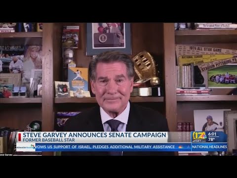 News from the California Capitol: Steve Garvey announces Senate campaign