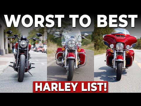 5 WORST and 7 BEST Harley Davidson Motorcycles of All Time