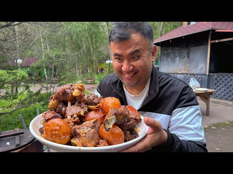 КАЗАН КЕБАБ В ГОРАХ АЛМАТЫ, ВКУС ОТ КОТОРОГО СНОСИТ КРЫШУ, РЕЦЕПТ ОТ РУСЛАНА