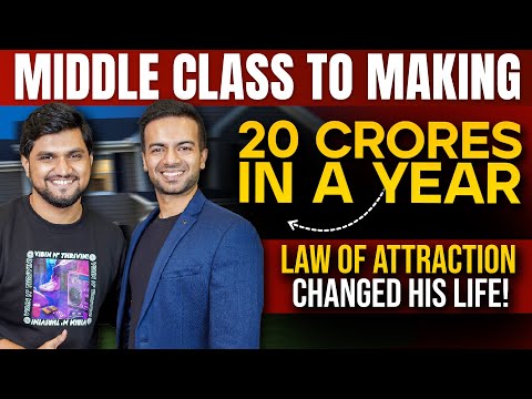 Middle Class To Making 20 Crores A Year by LAW OF ATTRACTION | DBC PODCAST INDIA