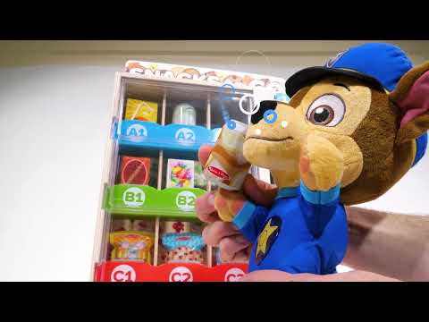 ¡Niños, juguemos y aprendamos con nuestra NUEVA máquina expendedora! =)