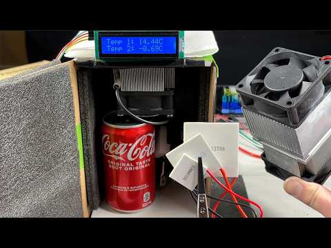 Mini Thermoelectric Peltier Refrigerator - TEC Cooler Box  (Part 1)