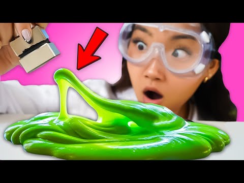 INSANE SLIME EXPERIMENTS: Magnetic Slime, Dry Ice in Slime & Glow in the Dark Slime