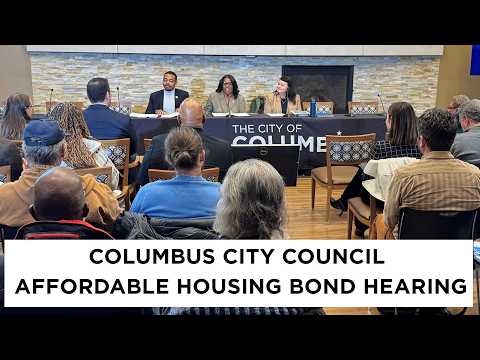 Columbus City Council Affordable Housing Bond Hearing 2/11/26